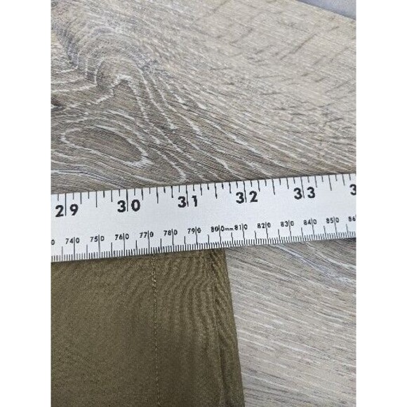 Adidas Mens Sz 38x33 Golf Pants Beige Performance Polyester Flat Front - Picture 9 of 9